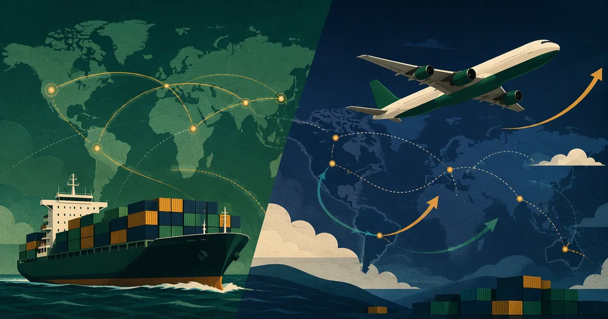Illustration for the guide: Freight, Incoterms & Customs Brokers