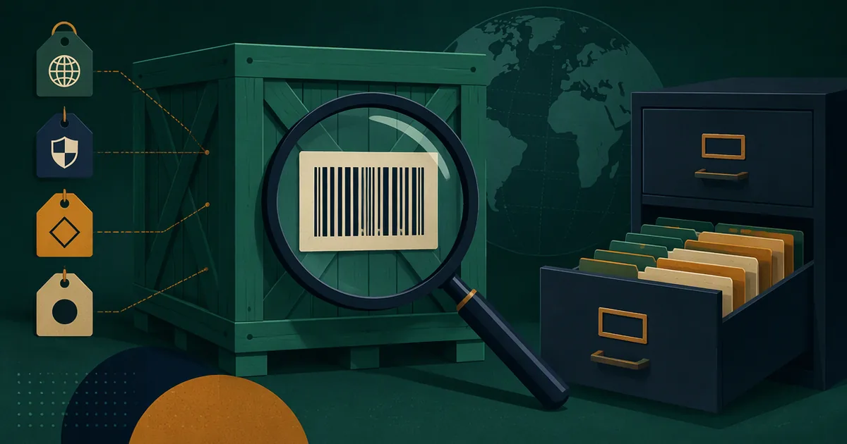 Illustration for the guide: HS Codes & Tariff Classification